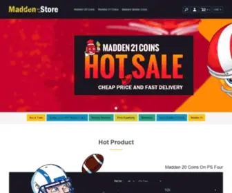 Madden-Store.com(Cheap Madden NFL 20 Coins) Screenshot