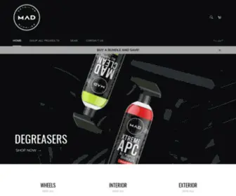 Maddetailingusa.com(MAD Detailing Supplies) Screenshot