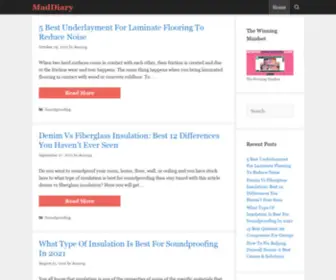 Maddiary.com(Keep Learning Because Life Never Stop Teaching) Screenshot