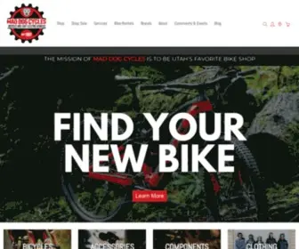 Maddogcycles.com(Mad Dog Cycles) Screenshot