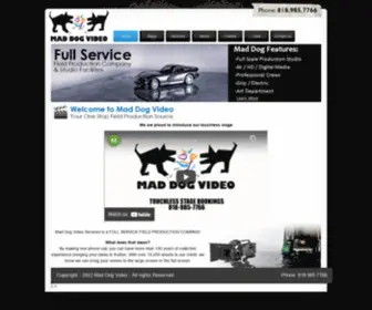 MaddogVideo.com(Full Service Field Production Company) Screenshot