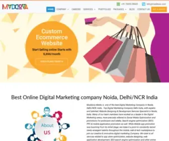 Maddova.com(Digital Marketing Company Delhi IndiaMaddova) Screenshot