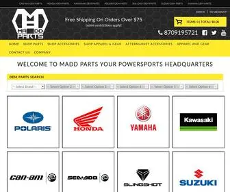 Maddparts.com(Madd Parts) Screenshot