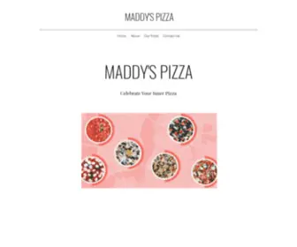 Maddyspizza.com(Maddy's Pizza) Screenshot