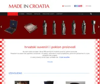 Made-IN-Croatia.com.hr(Made in Croatia) Screenshot