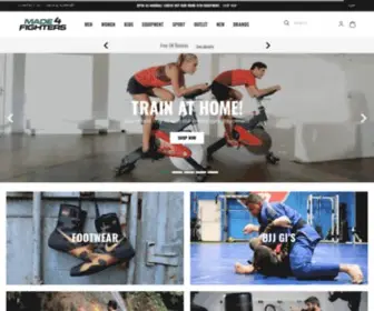 Made4Fighters.com(Boxing, Combat Sports & Martial Arts Equipment) Screenshot