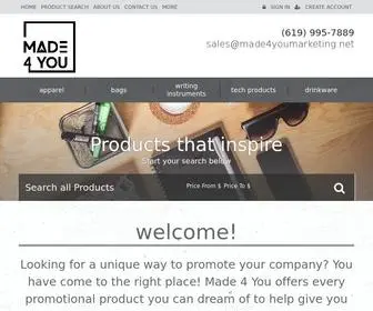 Made4Youmarketing.net(Advertising specialties) Screenshot