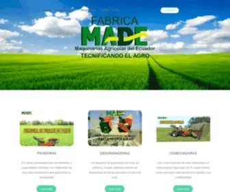 Madeagricola.com(Maquinarias) Screenshot