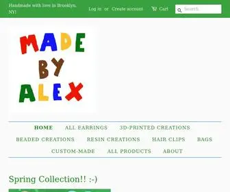 Madebyalex.shop(Made by Alex NYC) Screenshot