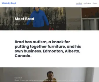 Madebybrad.com(Have a job for Brad) Screenshot