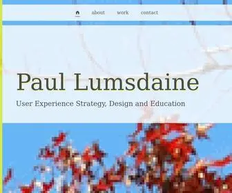 Madebypaul.com(Paul Lumsdaine) Screenshot