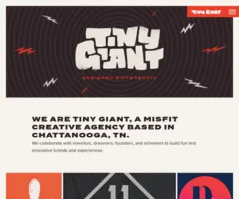 Madebytinygiant.com(Tiny Giant) Screenshot