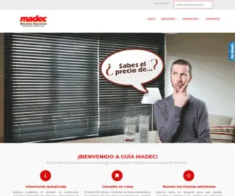 Madec.com.mx(Materiales Decorativos) Screenshot