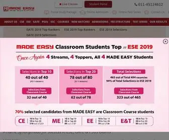 Madeeasy.in(MADE EASY) Screenshot