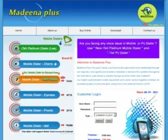 Madeenaplus.tv(Madeena Plus) Screenshot