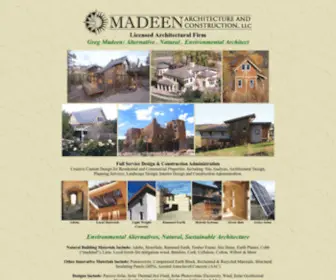 Madeen.com(MADEEN ARCHITECTURE & CONSTRUCTION LLC) Screenshot