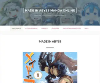 Madeinabyss-Mangafree.com(Made In Abyss Manga Online) Screenshot