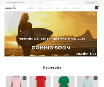 Madeinbio.fr(Made in Bio) Screenshot