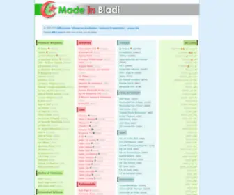 Madeinbladi.com(Made in bladi) Screenshot