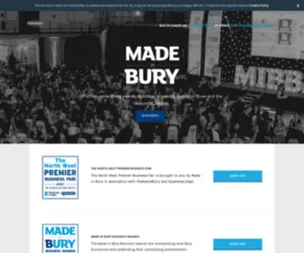 Madeinbury.co.uk(Made In Bury) Screenshot