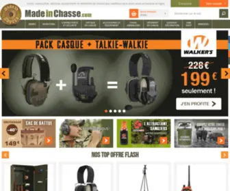 Madeinchasse.com(Equipement de chasse à prix bas) Screenshot