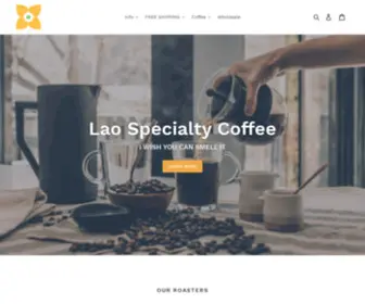 Madeinlao.com(Lao Specialty Coffee) Screenshot