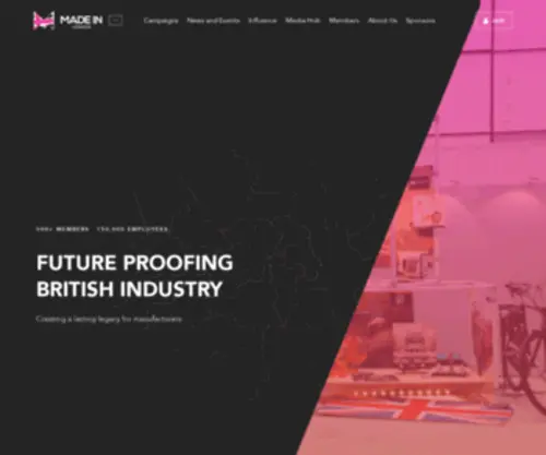 Madeinlondon.com(Future proofing British industry and helping to promote industry in Britain) Screenshot
