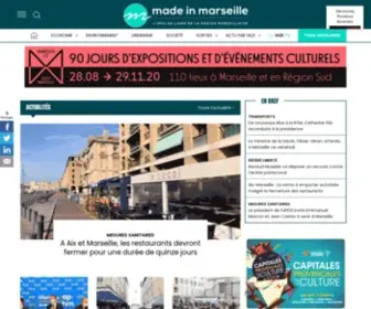 Madeinmarseille.net(Made in Marseille) Screenshot