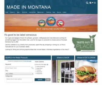 Madeinmontanausa.com(Made In Montana) Screenshot