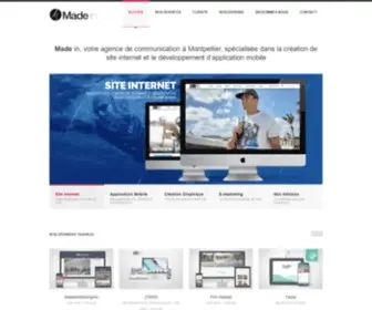 Madein.net(Création) Screenshot