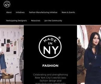 Madeinnyfashion.nyc(The Future of Fashion) Screenshot