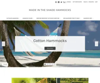 Madeintheshadehammocks.com(Hammock Hanging Ideas) Screenshot