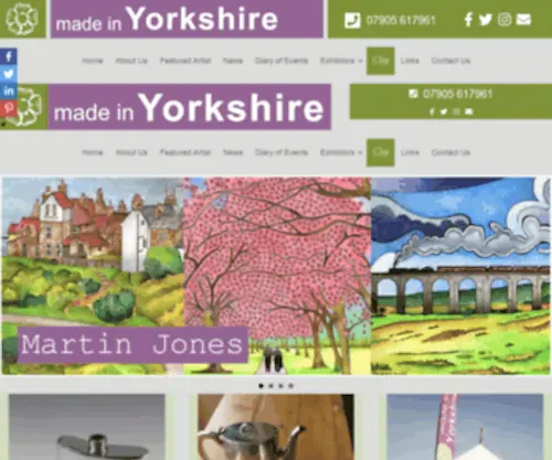 Madeinyorkshire.org.uk(Made in Yorkshire) Screenshot