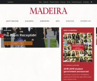 Madeira.org(The Madeira School) Screenshot