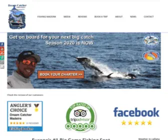 Madeirabiggame.com(Madeira Sportfishing) Screenshot