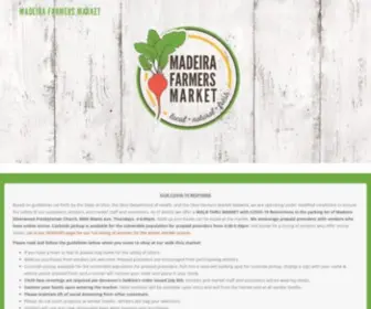 Madeirafarmersmarket.com(Madeira Farmers Market) Screenshot