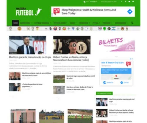 Madeirafutebol.com(Portal desportivo da Madeira) Screenshot