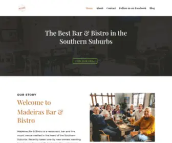 Madeiras.co.za(Madeiras Bar & Bistro) Screenshot