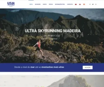 Madeiraskyrunning.com(Ultra Skyrunning Madeira) Screenshot