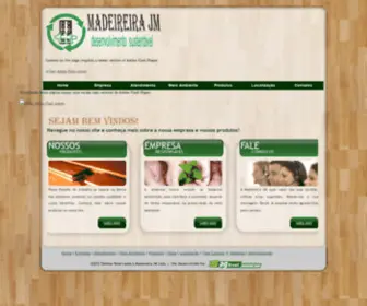Madeireirajm.com.br(Madeireira JM) Screenshot