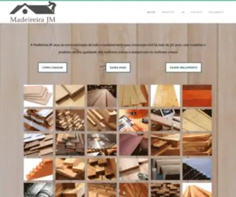 Madeireirajm.com(Madeireira JM) Screenshot