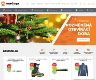 Madejasport.cz(Kola, lyže a vybavení pro sportovce) Screenshot
