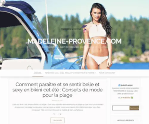 Madeleine-Provence.com(Les maillots de bain tendances 2021) Screenshot