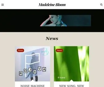 Madeleinebloom.com(Madeleine Bloom) Screenshot