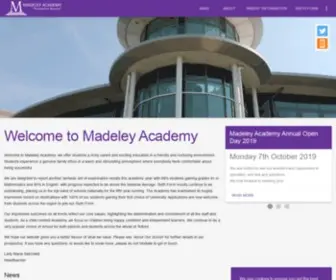 Madeleyacademy.com(Madeley Academy) Screenshot