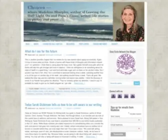 Madelinesharples.com(Madeline Sharples Choices Blog) Screenshot
