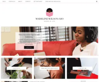 Madelinewilsonojo.com(Madeline Wilson) Screenshot