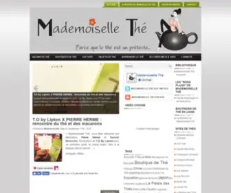 Mademoiselle-The.fr(Mademoiselle Thé) Screenshot