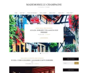 Mademoisellechampagne.com(Viaggiatrice e gourmet) Screenshot