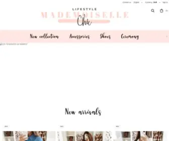 Mademoisellechic.fr(Bienvenue sur le site de mademoiselleChic) Screenshot